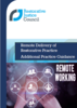 Remote Delivery of Restorative Practice  - Additional Practice Guidance